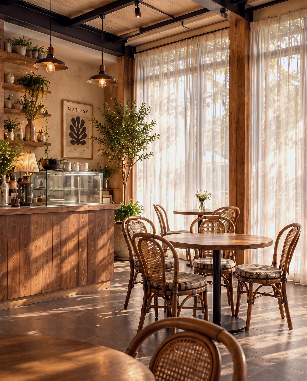 Cafe architectural view