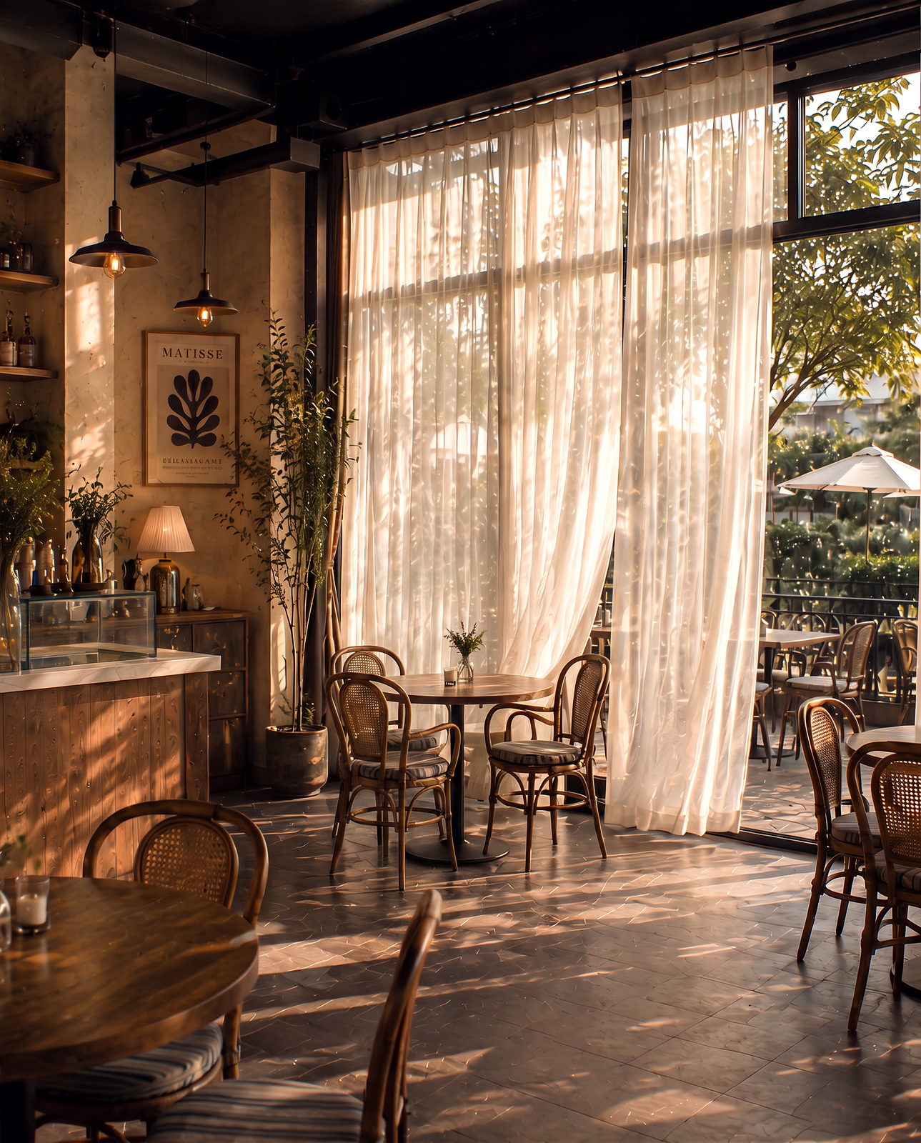 Cafe sheer